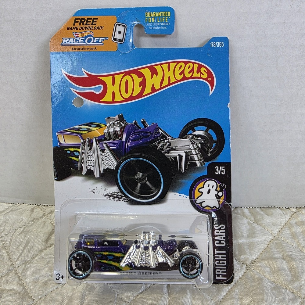 Hot Wheels 2017 STREET CREEPER Fright Cars 3/5 Purple